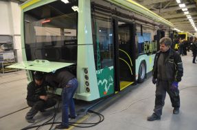 Presentation the electric bus