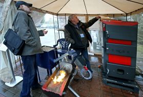 Solid fuel boilers for central heating