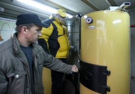 Solid fuel boilers for central heating