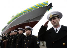 Launching of the boat "Gurza-M"