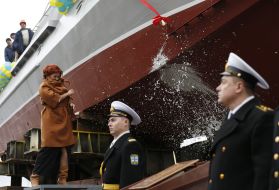 Launching of the boat "Gurza-M"