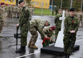 Honoring the memory of fallen heroes of Canada