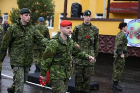 Honoring the memory of fallen heroes of Canada