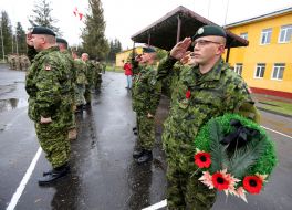 Honoring the memory of fallen heroes of Canada