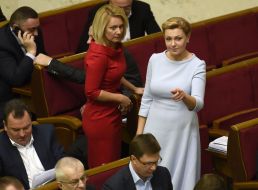 Oksana Prodan and Olga Belkova