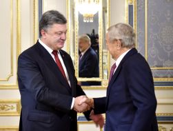 Petro Poroshenko and George Soros