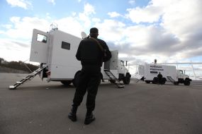 Presentation of mobile armored vehicles of Oschadbank