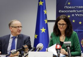 Ian Tombinsky and Cecilia Malmstrom