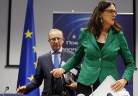 Ian Tombinsky and Cecilia Malmstrom