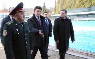 Ruslan Senyk and Igor Zhdanov