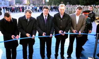 Opening of the renovated pool