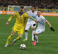 Andriy Yarmolenko and Yasmin Kurtich