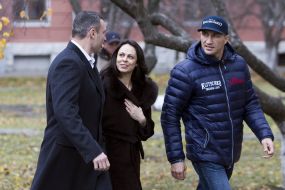 Vitaliy Klichko, Natalya Klichko and Vladimir Klichko