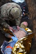 Practical training on tactical medicine