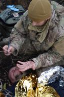 Practical training on tactical medicine