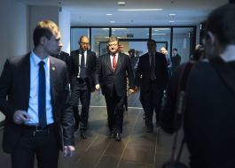 Petro Poroshenko and Arseniy Yatsenyuk