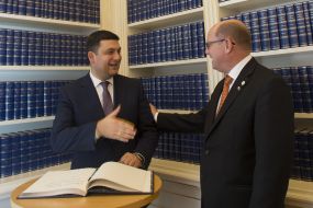 Vladimir Groisman and Urban Ahlin