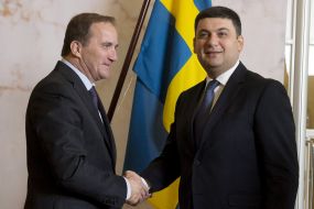 Vladimir Groisman and Stefan Lofven