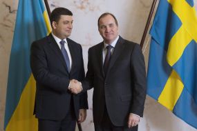 Vladimir Groisman and Stefan Lofven