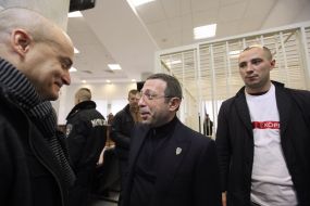 Andrey Denisenko, Gennady Korban and Evgeny Terekhov