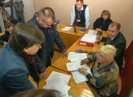 The meeting of city election commission