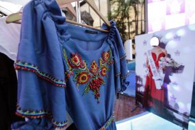 Presentation of clothing for "Miss World 2015" participating