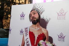 Presentation of clothing for "Miss World 2015" participating
