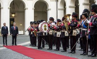 Petro Poroshenko meeting with Matteo Renzi
