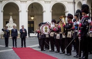 Petro Poroshenko meeting with Matteo Renzi