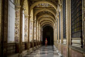 Почетный караул Швейцарской гвардии