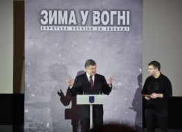 Petr Poroshenko and Yevgeny Afineevsky