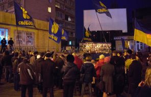 Учасники мітингу