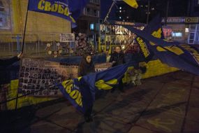 Учасники мітингу