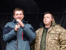 Vladimir Parasyuk and Semen Semenchenko
