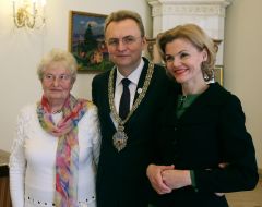 Андрей Садовый, Ольга Садовая и Екатерина Кот-Садовая