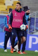 Тренировка игроков ФК "Реал" (Мадрид)