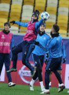 Тренировка игроков ФК "Реал" (Мадрид)