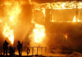 Пожежа в ресторані "Веранда на Дніпрі"