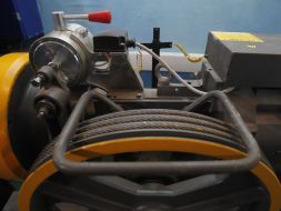 The elevator machine room