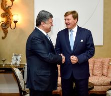 Петро Порошенко та Віллем-Александр Клаус Георг Фердинанд