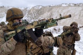 Обучение спецназовцев ВСУ