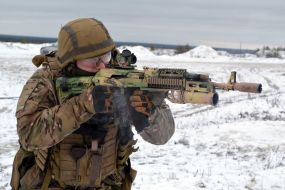 Обучение спецназовцев ВСУ