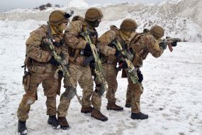 Обучение спецназовцев ВСУ