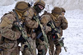 Обучение спецназовцев ВСУ