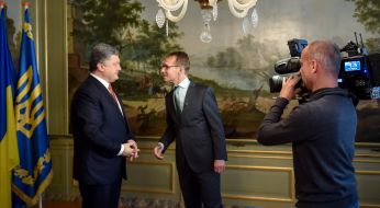 Petro Poroshenko gave interview