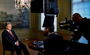 Petro Poroshenko gave interview