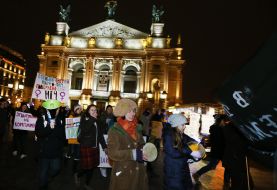 Всеукраинский феминистический марш "Право на ночь"