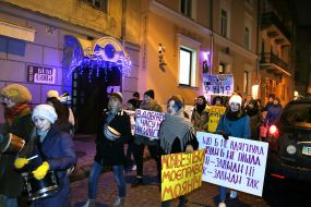 Всеукраинский феминистический марш "Право на ночь"