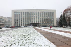 Первый снег в Чернигове