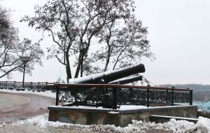 Первый снег в Чернигове